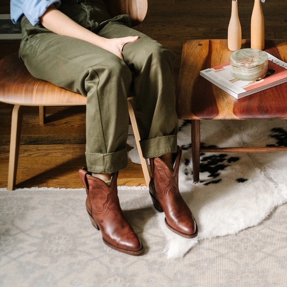 Tecovas Shoes - NWT TECOVAS The Penny - Womens in scotch goat color Size 12 DISCONTINUED RARE